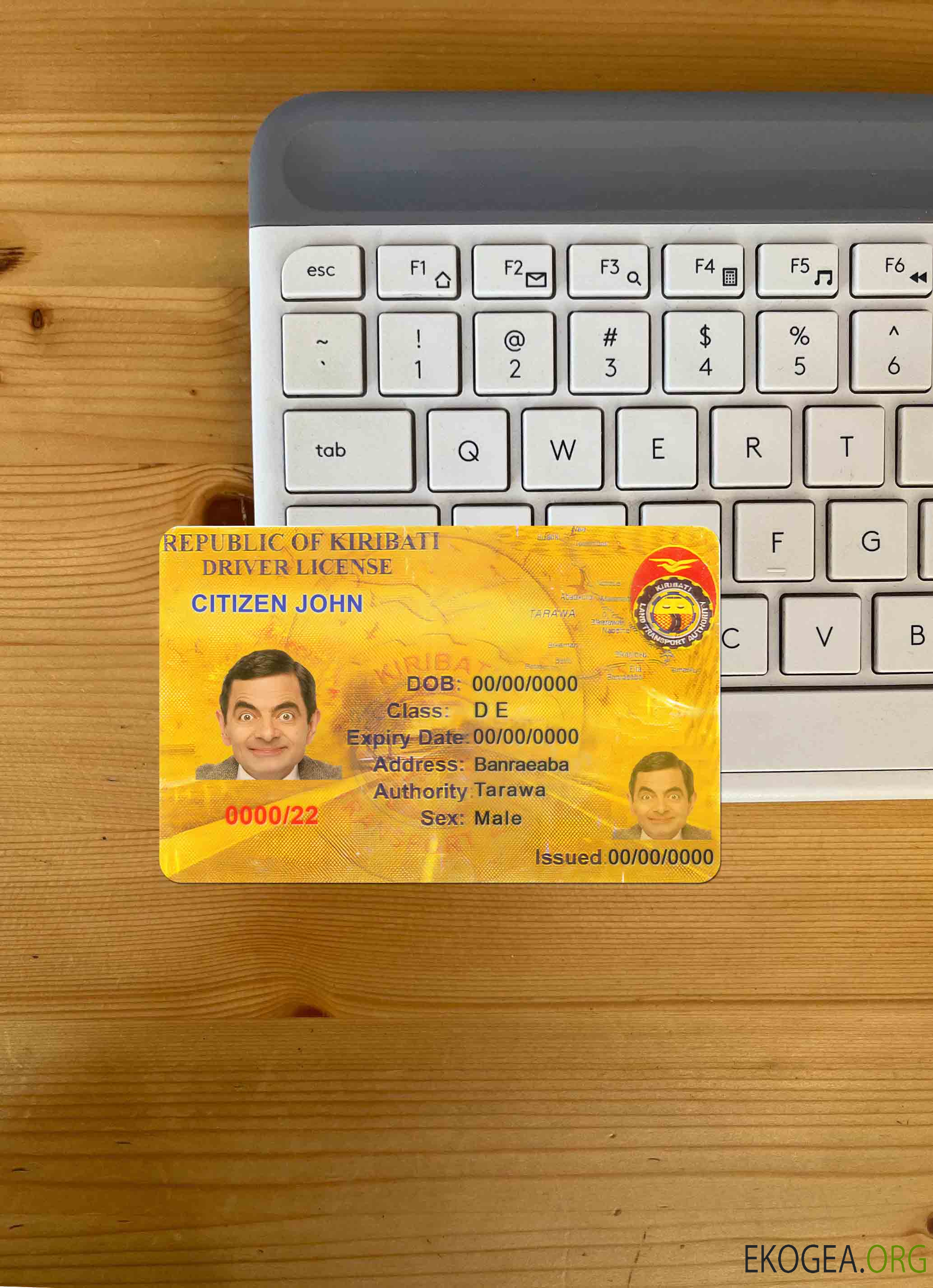 Kiribati DL photolook AVANT